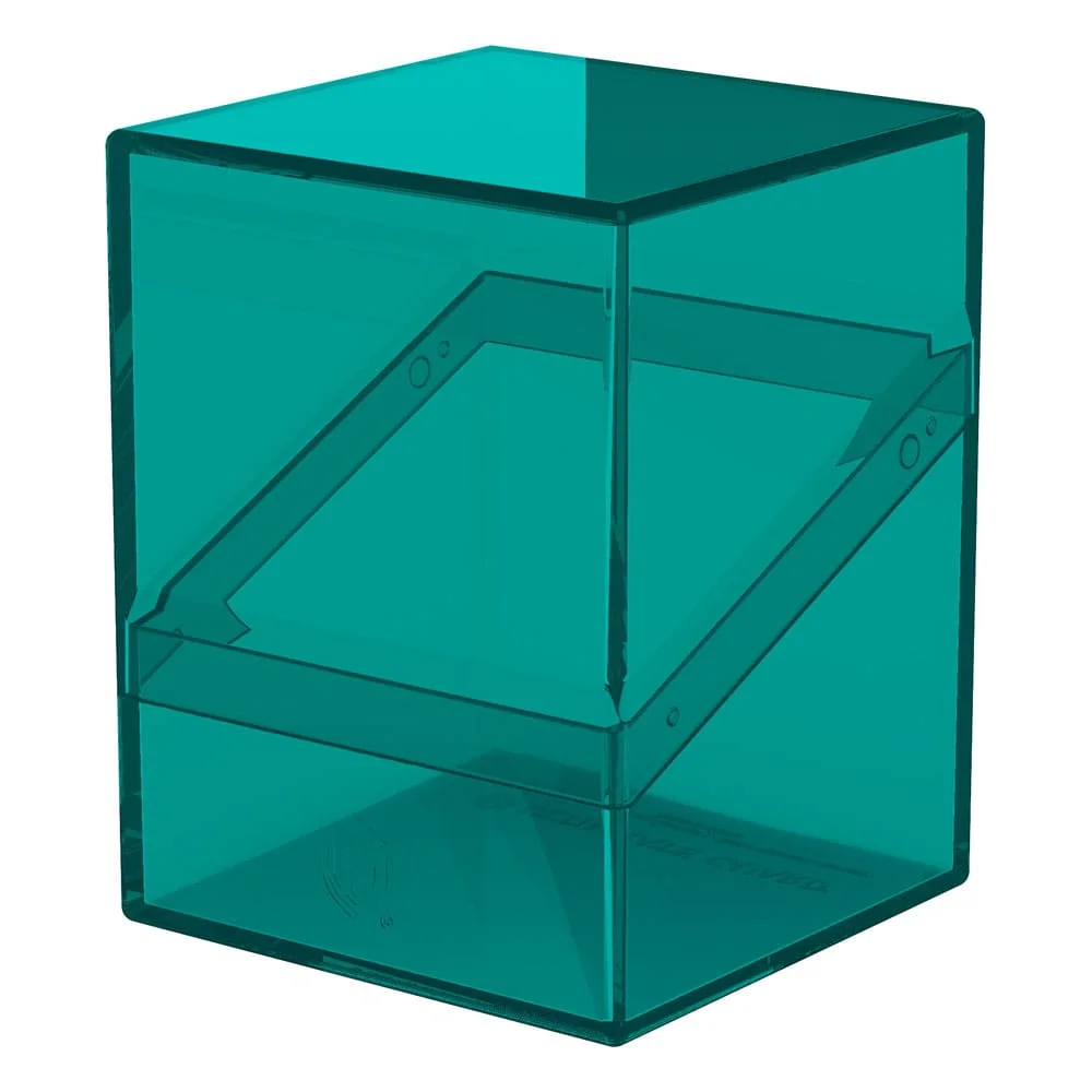 Ultimate Guard Boulder 100+ Clear (76 x 75 x 98.5 mm) - Malachite